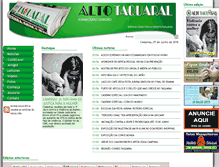 Tablet Screenshot of jornalaltotaquaral.com.br